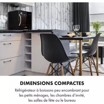 Mini réfrigérateur KLARSTEIN Beersafe L 47 litres - Noir – Image 3