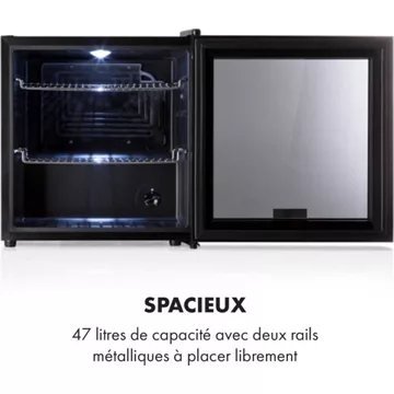 Mini réfrigérateur KLARSTEIN Beersafe L 47 litres - Noir – Image 5