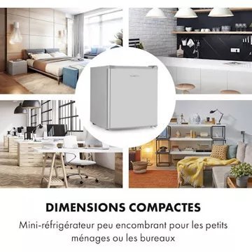 Mini réfrigérateur KLARSTEIN Scooby - Argent – Image 3