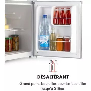 Mini réfrigérateur KLARSTEIN Scooby - Argent – Image 4