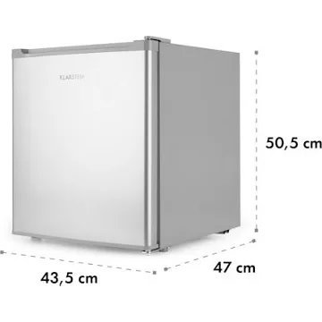 Mini réfrigérateur KLARSTEIN Scooby - Argent – Image 6