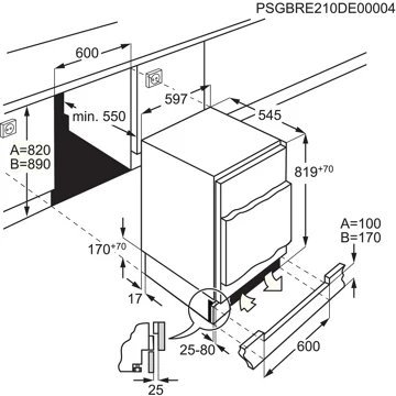 Réfrigérateur top encastrable ELECTROLUX ELB3AE82YY – Image 4