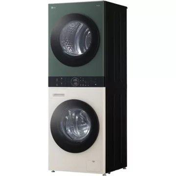 Lave linge séchant hublot LG F214WT8GRBE Washtower – Image 2