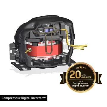 Congélateur armoire SAMSUNG RZ32C76GEAP – Image 4