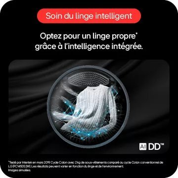 Lave linge séchant hublot LG F214WT8GRBE Washtower – Image 13