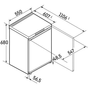 Congélateur top LIEBHERR Fe1003 – Image 10
