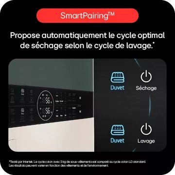 Lave linge séchant hublot LG F214WT8GRBE Washtower – Image 18