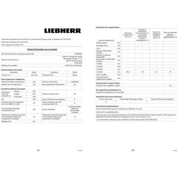 Congélateur encastrable LIEBHERR SUIG1514-25 – Image 9