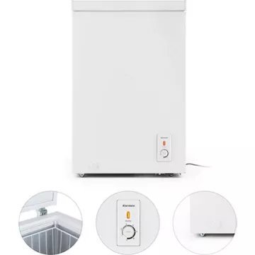 Congélateur coffre KLARSTEIN Iceblokk 100 98L - Blanc – Image 3