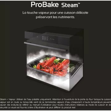 Four encastrable fonction vapeur LG WS9D7672CS SteamAssist – Image 5
