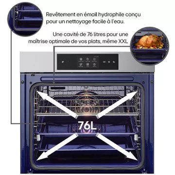 Four encastrable fonction vapeur LG WS9D7672CS SteamAssist – Image 11