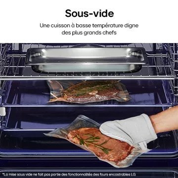 Four encastrable fonction vapeur LG WS9D7672CS SteamAssist – Image 15