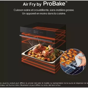 Four encastrable fonction vapeur LG WS9D7672CS SteamAssist – Image 16