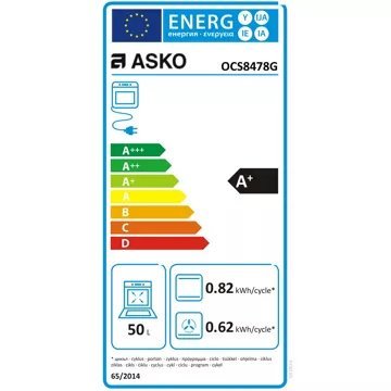Four encastrable fonction vapeur ASKO OCS8478G – Image 9