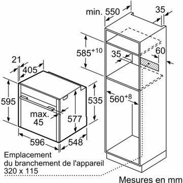 Four encastrable fonction vapeur NEFF B64VT73N0 série N90 – Image 9