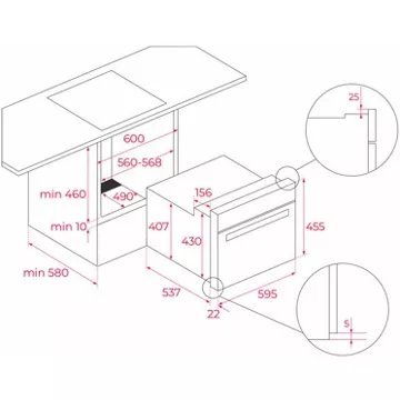 Four encastrable TEKA HLC 847 SC – Image 11