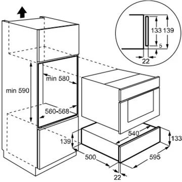 Tiroir Chauffant DE DIETRICH DWD4810B – Image 7