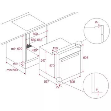 Four encastrable TEKA HLB85G1 MaestroPizza – Image 4