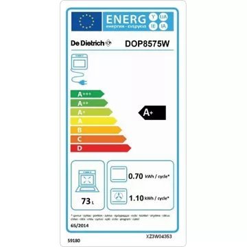 Four encastrable DE DIETRICH DOP8575W – Image 5