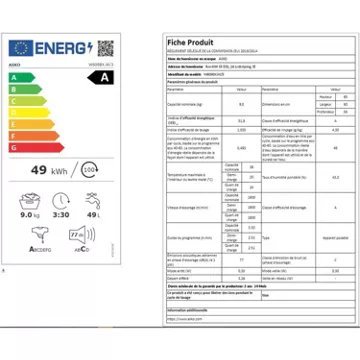 Lave linge hublot ASKO W6098X.W/3 – Image 10