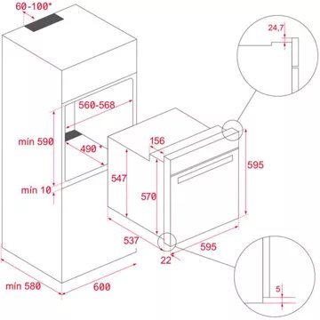 Four encastrable TEKA HCB 6435 – Image 21