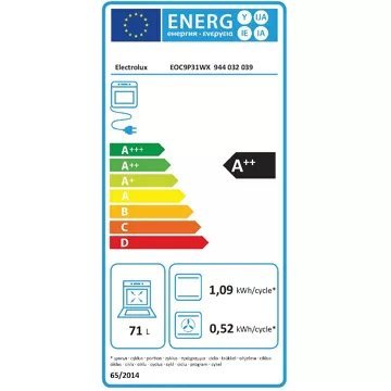 Four encastrable ELECTROLUX EOC9P31WX SteamCrisp – Image 6