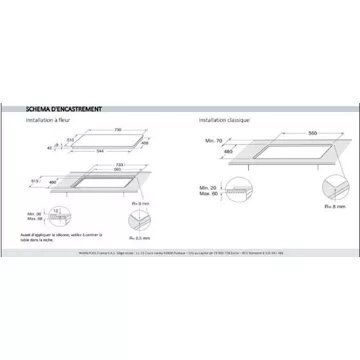 Table gaz WHIRLPOOL GOWL758NBFR 75cm – Image 6