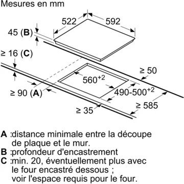 Table vitrocéramique BOSCH PKK61SBB8F Serenity Serie 4 – Image 6
