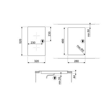 Domino vitrocéramique SMEG SE232TX1 – Image 4