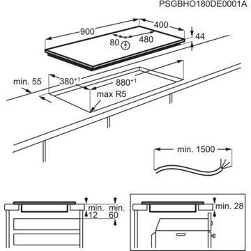 Table induction AEG IPE93531IB – Image 4