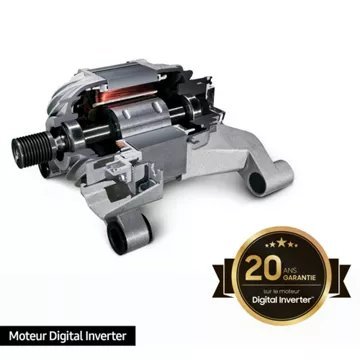 Lave linge hublot SAMSUNG WW90T684DLH – Image 4