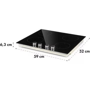 Table induction KLARSTEIN Kochheld - 6000W - Noir – Image 9