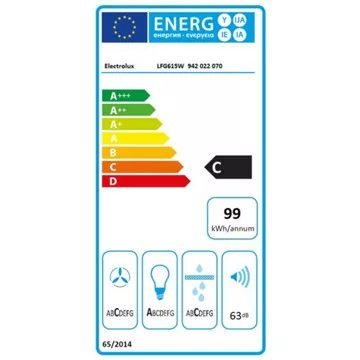 Hotte plafond ELECTROLUX LFG615W – Image 8