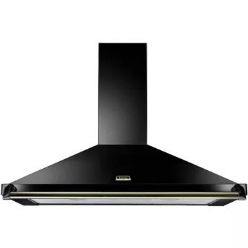 Hotte décorative murale FALCON 110 NOIR BAR/BADG LAITON – Image 2