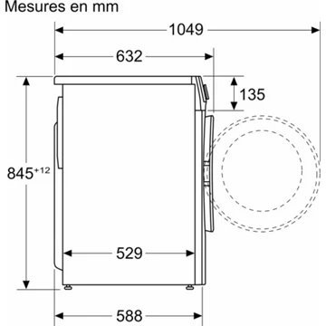 Lave linge hublot BOSCH WGG254FSFR – Image 7