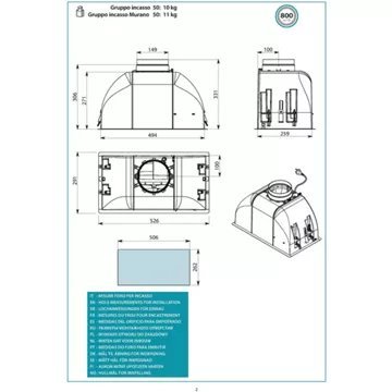 Hotte encastrable FALMEC GRUPMU3120 – Image 5