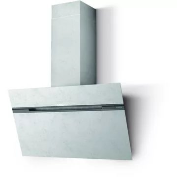 Hotte décorative murale inclinée ELICA STRIPE URBAN ZINC/A/90