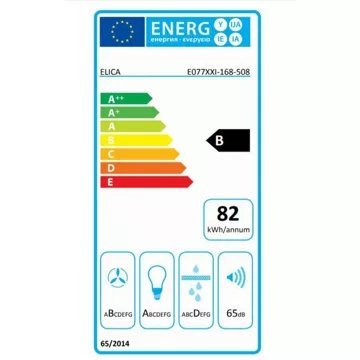 Hotte décorative murale inclinée ELICA STRIPE URBAN ZINC/A/90 – Image 3