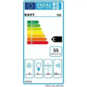 Hotte casquette NOVY 936 INOX – Image 3