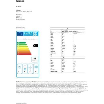 Hotte décorative murale FALMEC FLIPPER1210 – Image 7