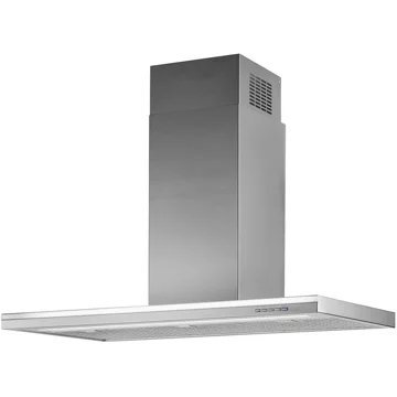 Hotte décorative murale FALCON 100 NOIR BAR&BADG CHROME