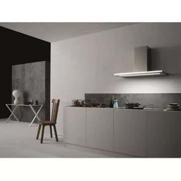 Hotte décorative murale FALCON 100 NOIR BAR&BADG CHROME – Image 8