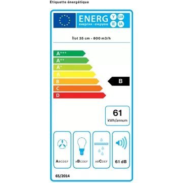 Hotte décorative îlot FALMEC POLARX2130 – Image 6