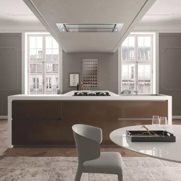 Hotte plafond ROBLIN Plafond INSPIRATION 1200 INOX SANS MOTEU – Image 2