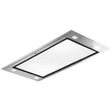 Hotte plafond ROBLIN INSPIRATION 1000 VERRE BLANC