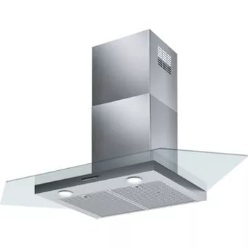 Hotte décorative murale ROBLIN ORELIA 900 VERRE NOIR – Image 2