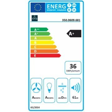 Hotte plafond ROBLIN AQUA SLIM 1000 NOIR MAT – Image 4