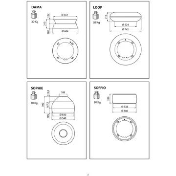 Hotte décorative îlot FALMEC DAMA2220 – Image 5