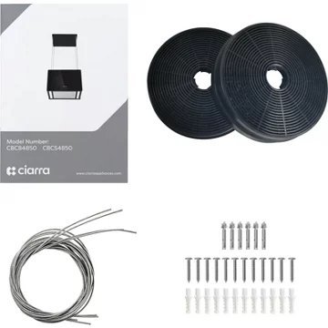 Hotte décorative îlot CIARRA CD4850B – Image 8