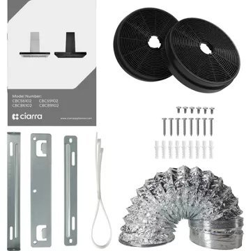 Hotte décorative murale CIARRA CD9102B – Image 9